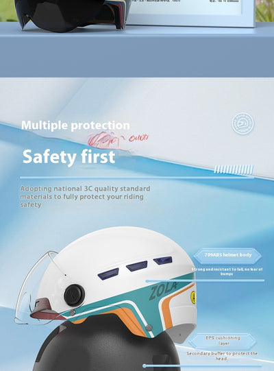 Casco de Protección Solar para Autos Eléctricos - Image 11