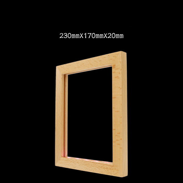 Marco Luminoso de Madera con Luz LED Nocturna - Image 4