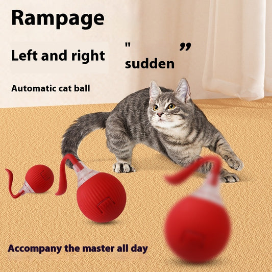 Pelota Interactiva Rodante para Gatos con Movimiento Automático - Image 2