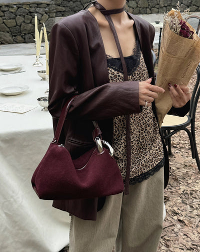 Bolso Crossbody de Ante Gamuza Premium con Diseño Exclusivo para Mujer - Image 6