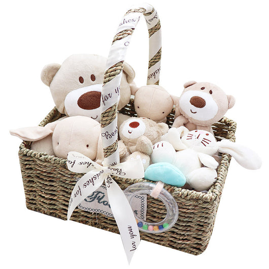 Set de Juguetes Sensoriales para Bebé en Algodón Orgánico - Caja Regalo - Image 8