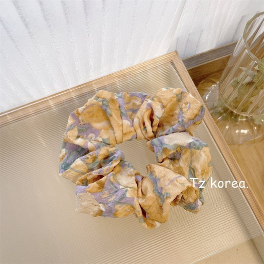 Pasador Floral Óleo Pintura Artística para Cabello - Image 11