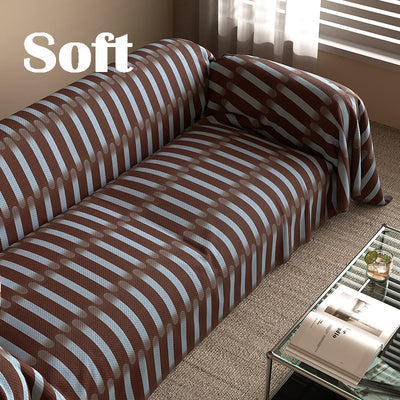 Funda Protectora de Sofá a Rayas - Manta Multiusos para Sala - Image 5