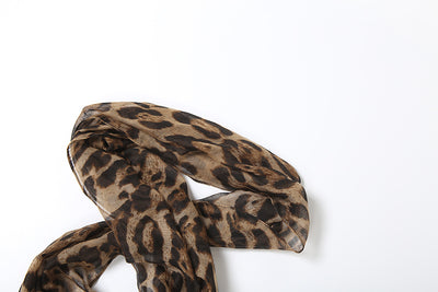 Top Halter Leopardo Retro Estilo Urbano con Escote Midriff - Image 8
