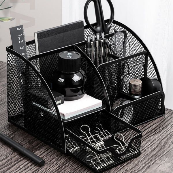 Organizador Multifuncional de Escritorio en Metal