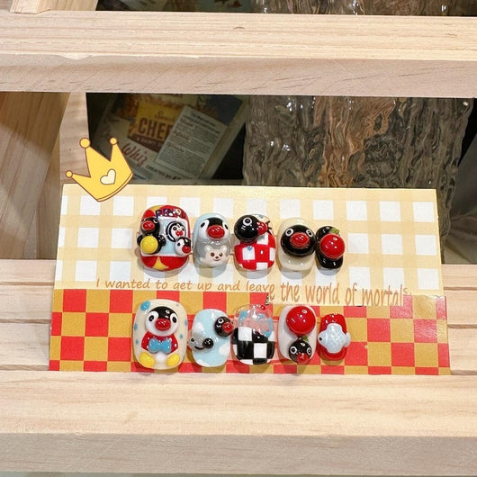 Stickers de Uñas Reutilizables con Protección UV para Niños y Estudiantes