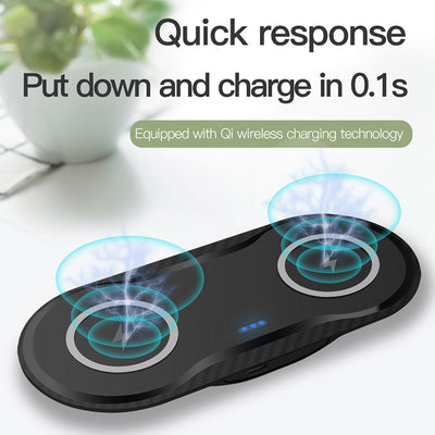 Cargador Inalámbrico Dual para Smartphones - Image 15