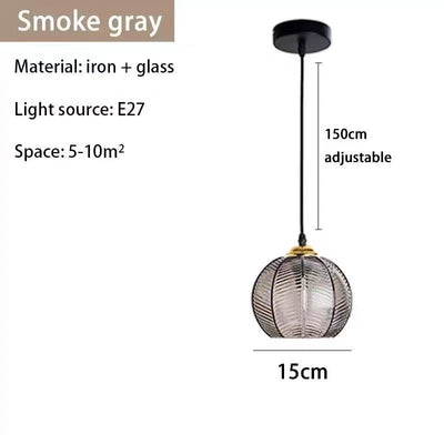 Lámpara Colgante de Cristal con Patrón de Hojas para Dormitorio - Image 11