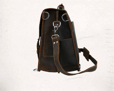 Cartera de Cuero Genuino Estilo Retro Europeo Hecha a Mano - Image 5