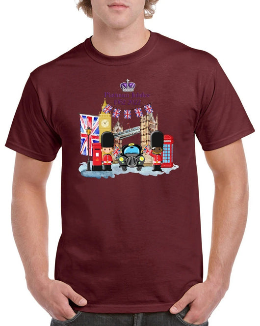 Playera Holgada Estampada de Manga Corta para Hombre - Image 10