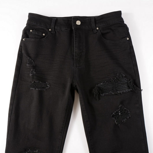 Jeans Rotos Hombre Diseño Street Fashion de Alta Moda - Image 4