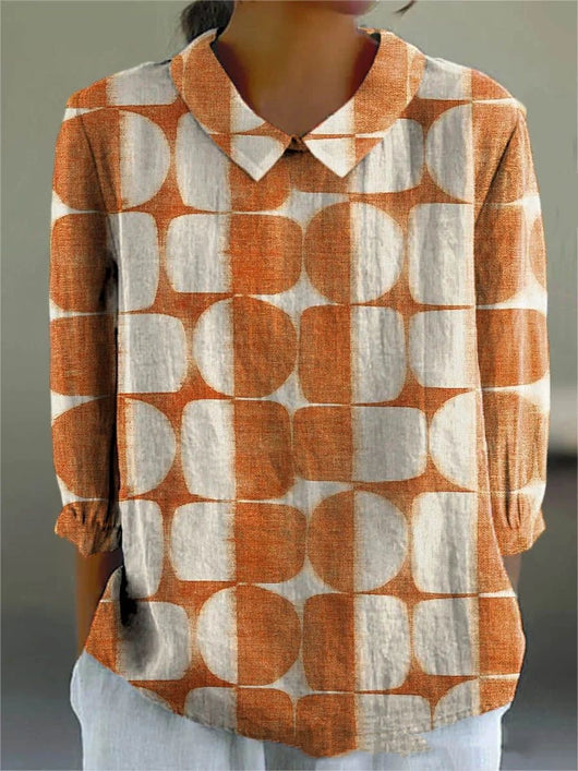 Blusa Retro Floral Japonesa de Manga Larga para Mujer - Image 8