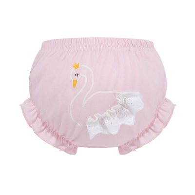 Shorts Triangulares con Moño para Niñas y Niños - Pantalones Cortos Estilo Pan - Image 4