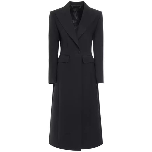 Blazer Ejecutivo Slim Fit con Botón Simple - Largo Medio para Mujer