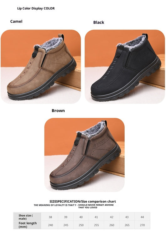 Zapatos Cómodos Talla Grande para Hombre - Suela Gruesa y Cálidos - Image 11