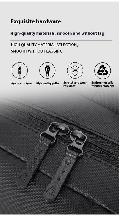 Mochila Casual de Gran Capacidad con Bolsa Pectoral - Diseño Moderno y Funcional - Image 20