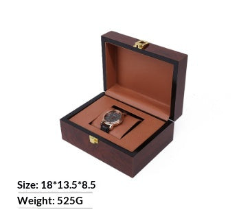Caja de Almacenamiento y Exhibición para Relojes en Madera Lacada - Image 10