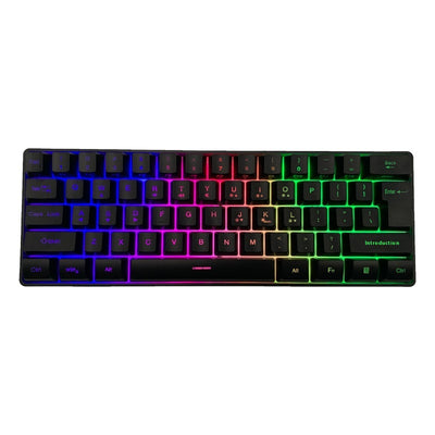 Teclado Compacto RGB para el Hogar - Iluminación LED Personalizable - Image 7