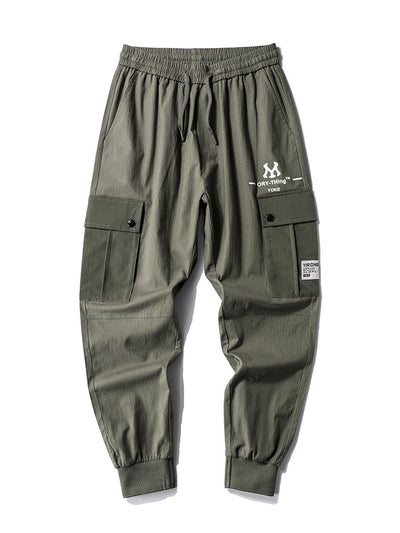 Pantalones Negros de Nueve Puntos para Hombre - Image 9