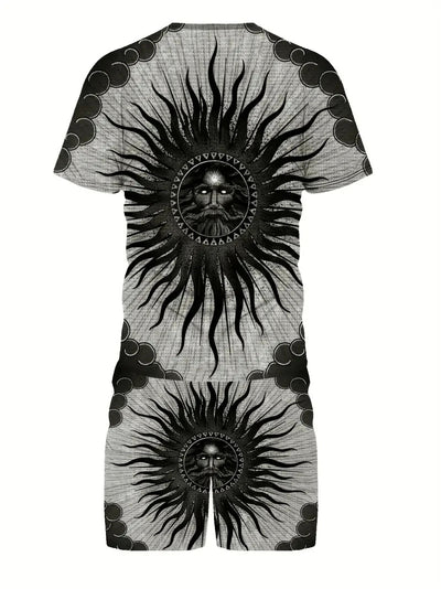Conjunto Casual Holgado para Hombre con Tecnología de Impresión 3D - Image 8