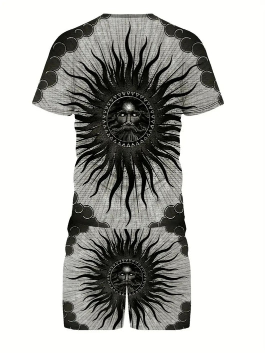 Conjunto Casual Holgado para Hombre con Tecnología de Impresión 3D - Image 8