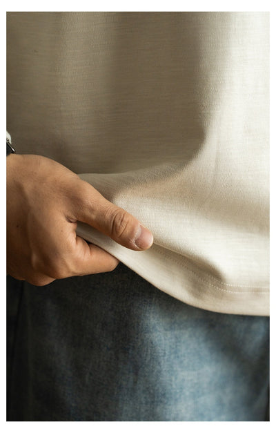 Playera Manga Larga con Cierre y Contraste de Colores para Hombre - Image 35