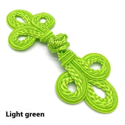 Accesorios Tejidos a Mano Estilo Chino con Motivo de Tres Hojas 19A - Image 19