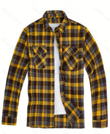 Camisa de Manga Larga con Solapa Elegante para Hombre - Image 17