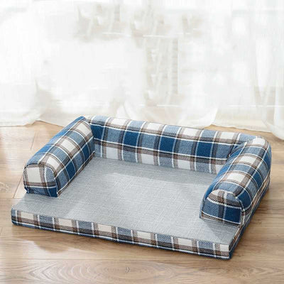 Cama Sofá para Perros de Lino Resistente a Arañazos con Cojines Removibles - Image 17