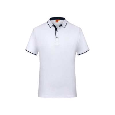 Camiseta de Algodón con Bordado en Solapa - Image 2