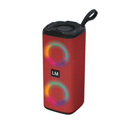 Parlante Dual Bluetooth con Efectos de Luz LED y Entrada USB - Image 5