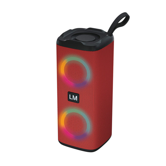 Parlante Dual Bluetooth con Efectos de Luz LED y Entrada USB - Image 5