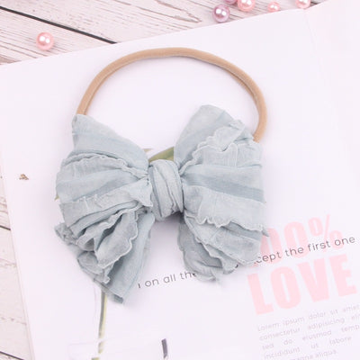 Diadema Infantil con Lazo de Encaje - Suave y Ligera - Image 11