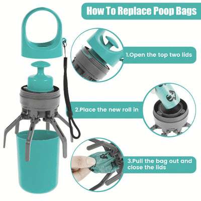 Recogedor de Desechos Caninos con Sistema de Bolsas - Image 4