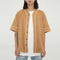 Tide Brand Short-Sleeve Baseball Jacket - Relaxed Fit