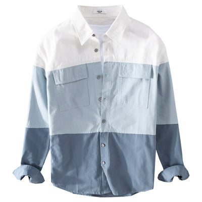 Camisa Casual de Algodón con Costuras Reforzadas para Hombre - Image 4