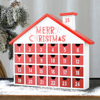 Calendario Navideño de Madera - Decoración Festiva - Image 25