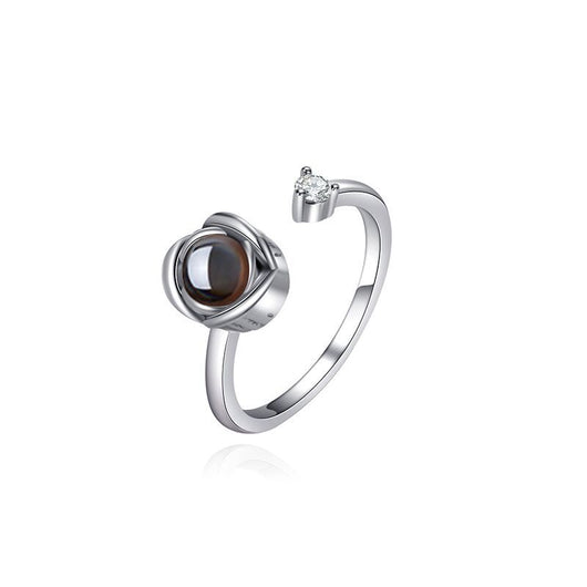 Anillos de Pareja con Proyección Personalizada para Él y Ella - Image 9