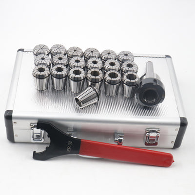 Set de 19 Fresas de Precisión con Vástagos y Estuche Aluminio - Image 2