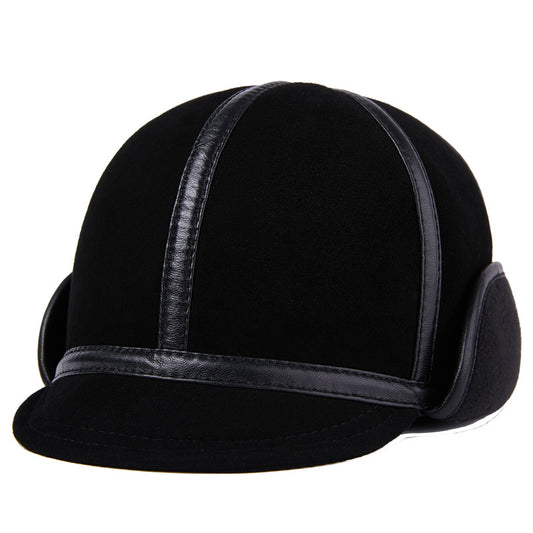 Gorro de Invierno en Piel de Borrego con Forro Térmico para Hombre - Image 2