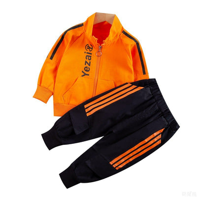 Conjunto Deportivo Rayado Dos Piezas para Niños y Bebés - Image 3