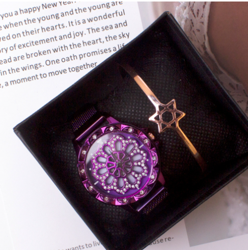Reloj de Mujer con Esfera Giratoria y Mecanismo de Turntable para Negocios - Image 10