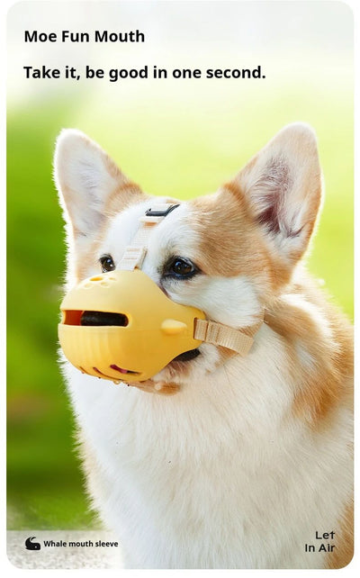 Bozal Respirador Ajustable para Perros - Cesta Suave Anti-Mordidas - Image 15