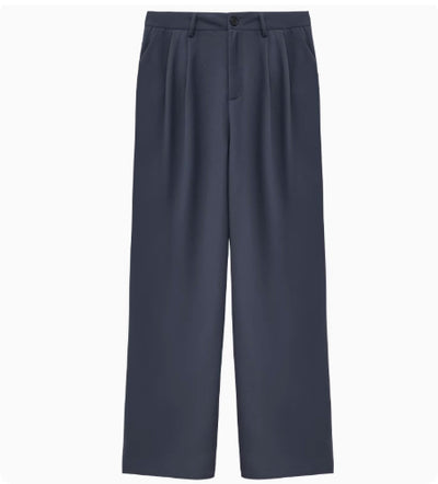 Pantalones Casuales Otoñales para Mujer con Corte Holgado y Caída Elegante - Image 8