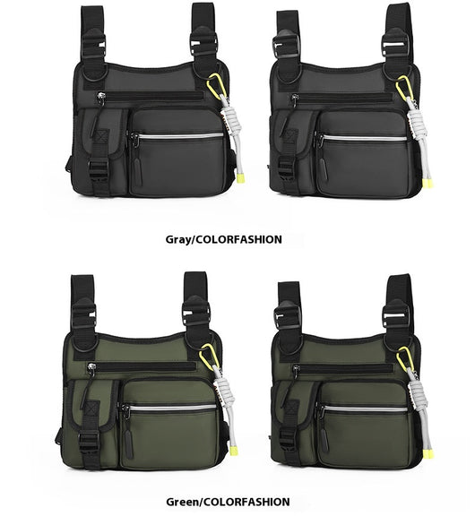 Chaleco de Trabajo Funcional con Bolsa Pectoral y Reflectivos - Image 28