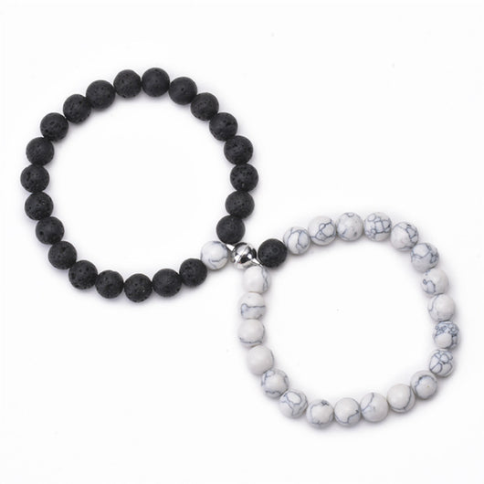 Pulsera Magnética de Pareja con Cierre de Imán - Image 5