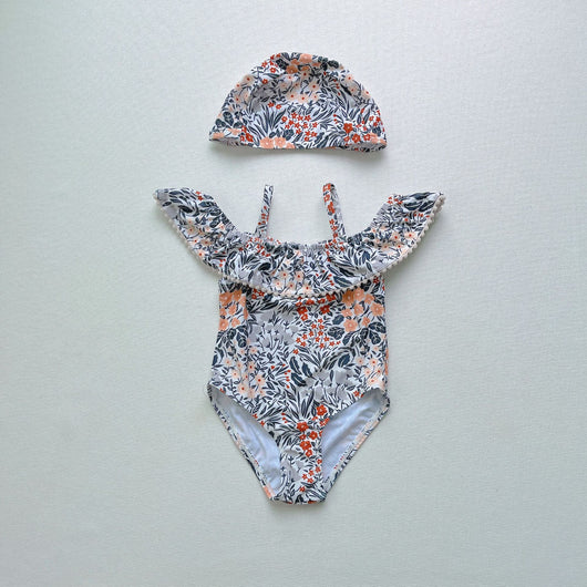 Traje de Baño Infantil con Volantes y Tirantes Ajustables - Image 4