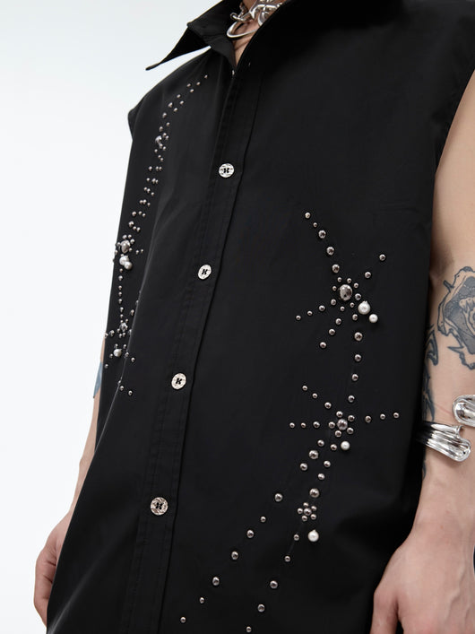 Chaleco Casual con Detalles de Strass - Chaqueta sin Mangas Elegante - Image 12