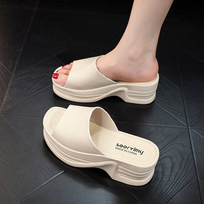 Sandalias Plataforma Impermeables para Mujer - Botas de Lluvia Antideslizantes - Image 7