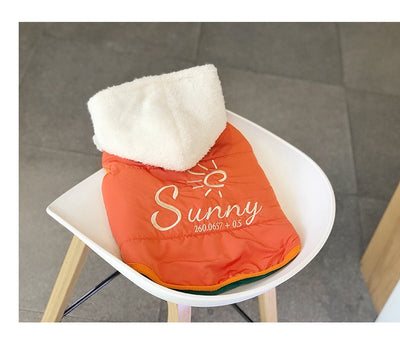 Abrigo Térmico Reversible para Perros y Gatos - Algodón Grueso con Forro Polar Invierno - Image 6